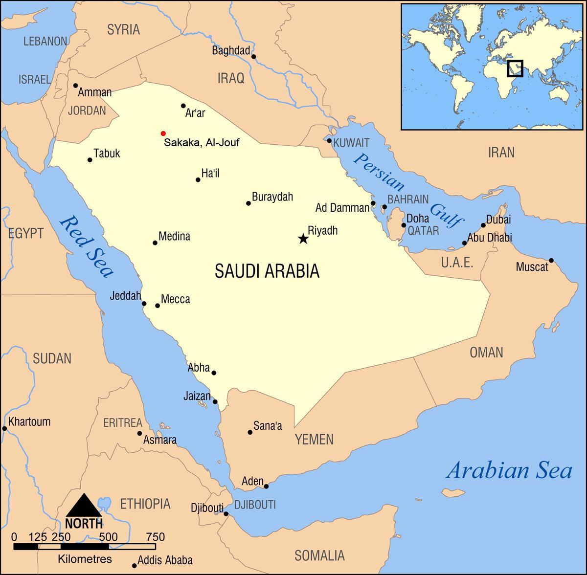 al jouf anzeigen in Saudi-Arabien