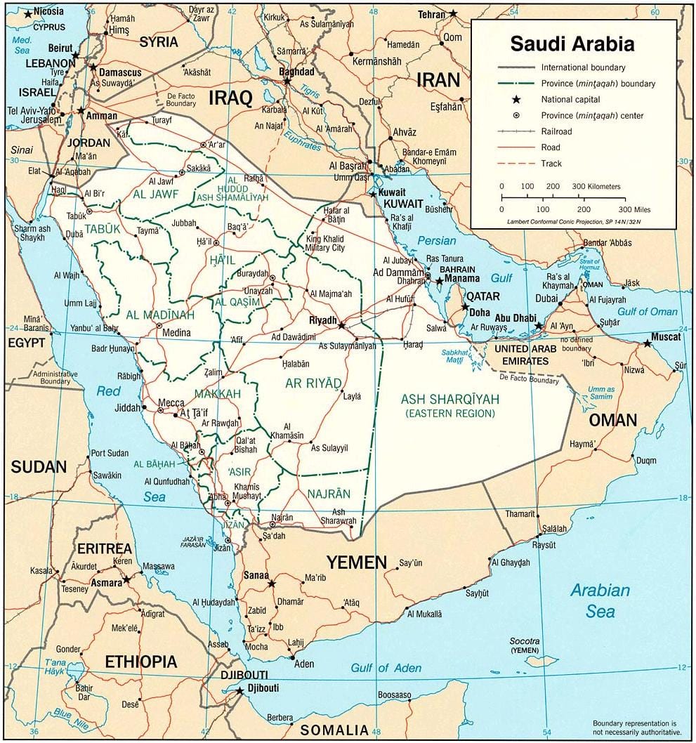Karte von Saudi-Arabien Bilder